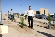 گزارش تصویری مراسم روز درخت کاری و تقدیر از نیروهای باغبانی دانشگاه